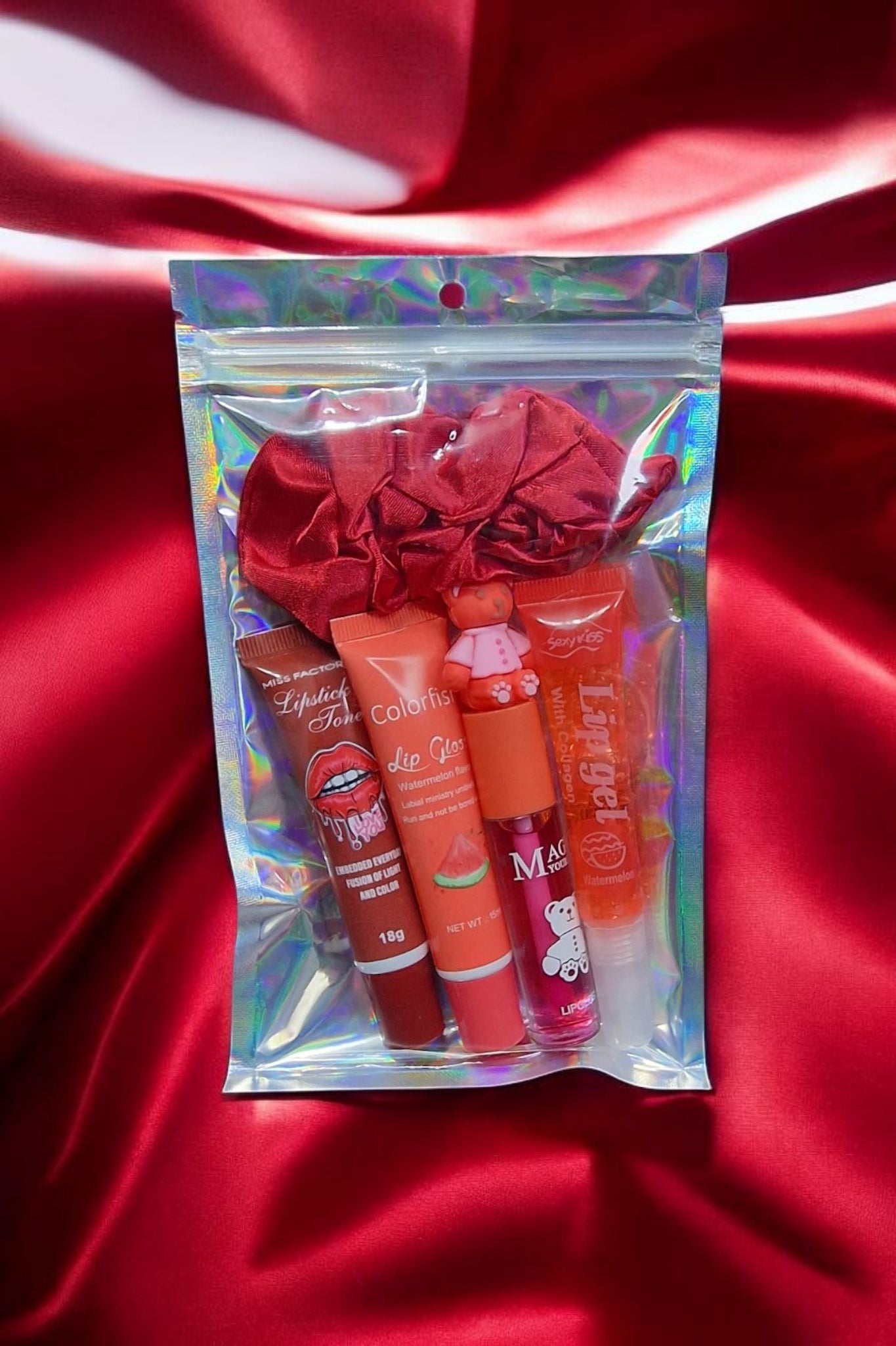 Colourful Lippy Bundle set of 4 lip products