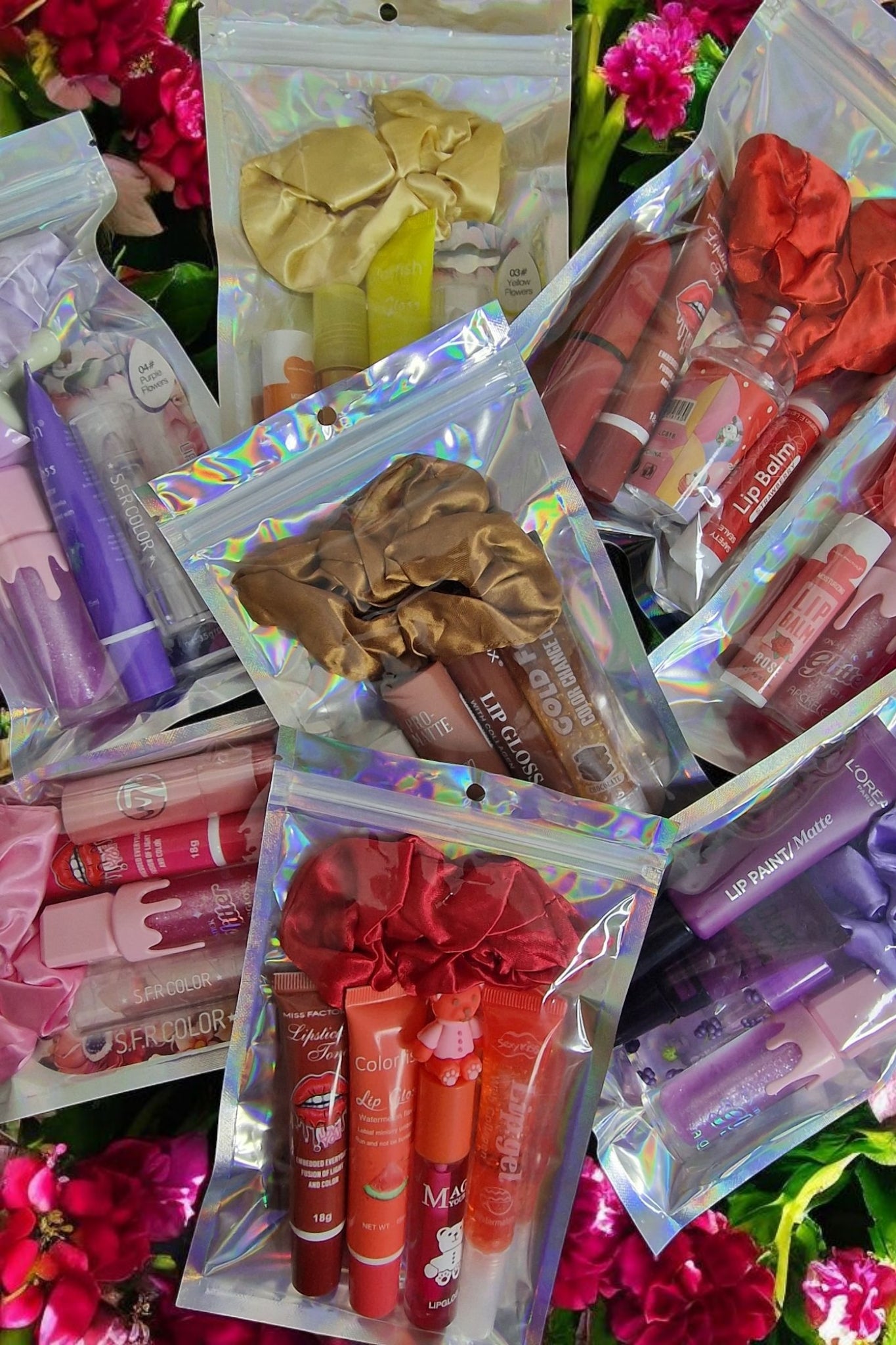 Colourful Lippy Bundle set of 4 lip products