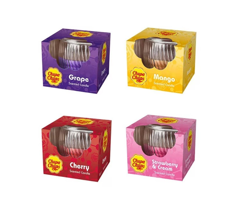 Chupa Chups Scented Glass Jar Candle 85g