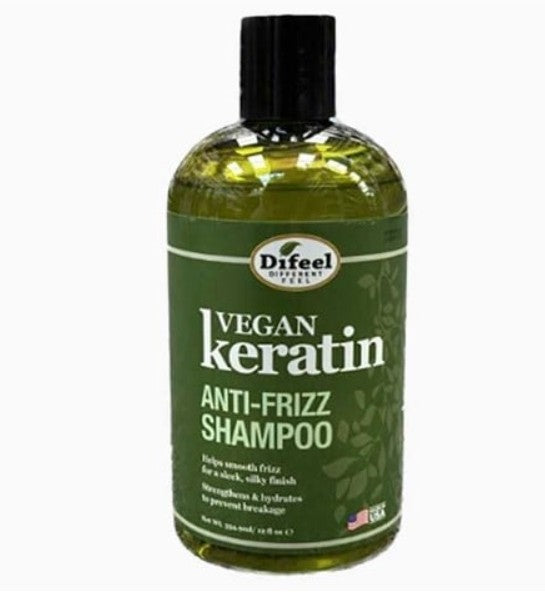 Difeel Vegan Keratin Anti- Frizz Shampoo
