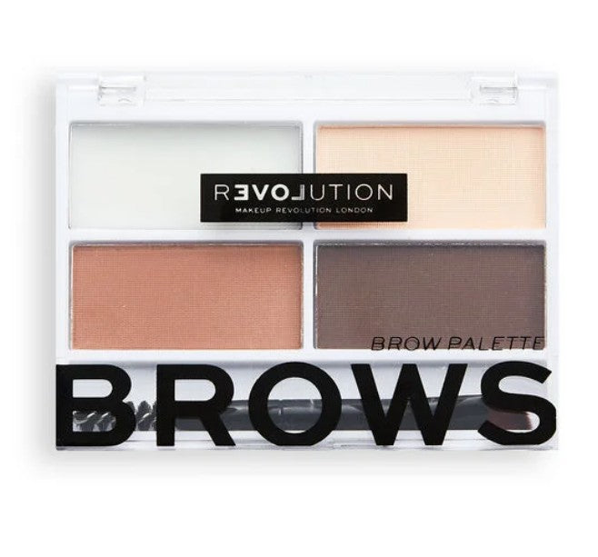 Revolution Relove Colour Cult Brow Palette Medium