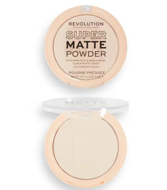 Revolution Relove Super Matte Pressed Powder Translucent