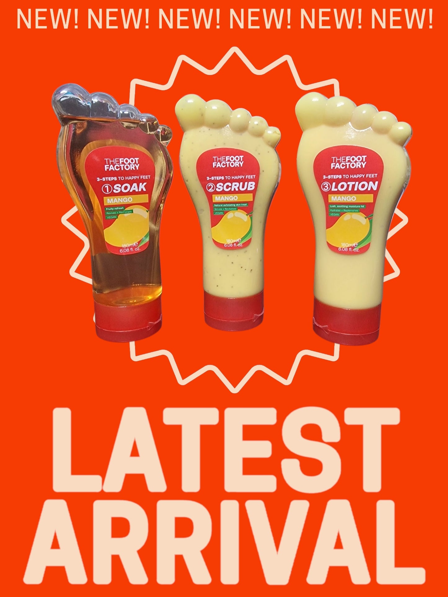 The Foot Factory Mango Foot Care