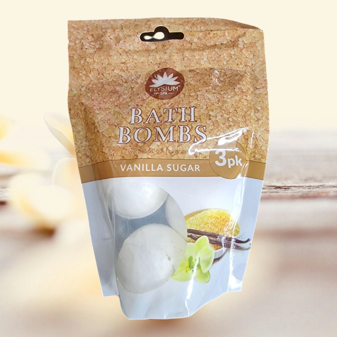 Elysium Spa Bath Salts and Bath Bombs
