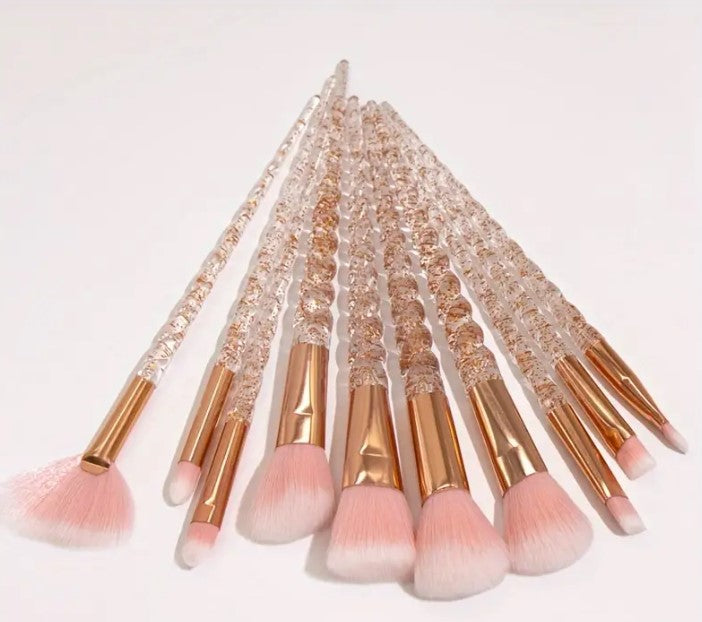 Makeup Brush Set 10 Pcs