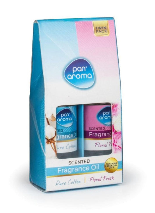 Fragrance Oils Pure Cotton / Floral Fresh 2 Pack