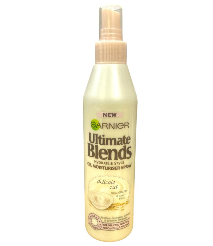 Garnier Ultimate Blends Delicate Oat Hydrate & Style Oil Moisturiser Spray - 250ml