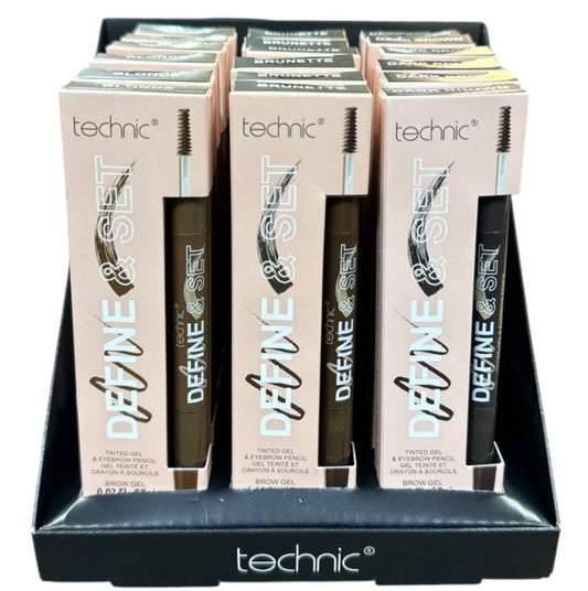 Technic Define & Set Tinted Gel & Eyebrow Pencil