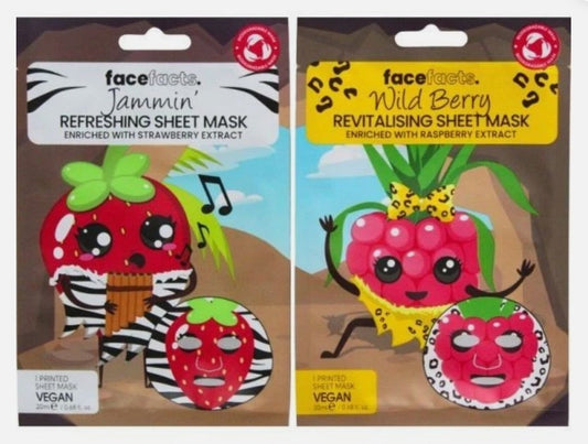 Face Facts Printed Sheet Masks