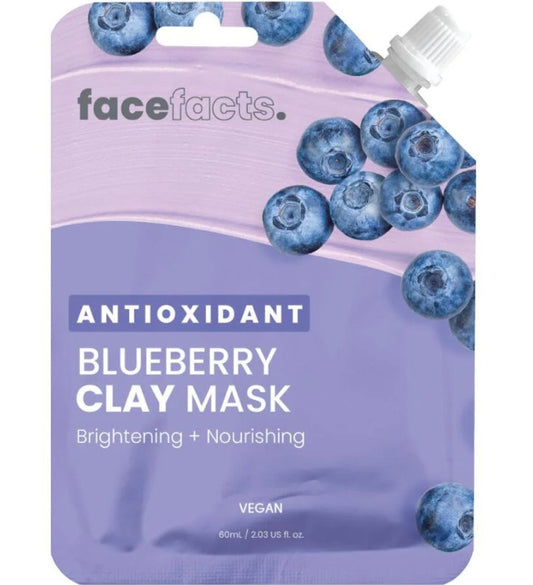 Face Facts Antioxidant Blueberry Clay Mask - 60ml