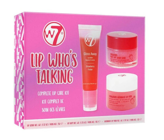 W7 Complete Lip Care Gift Set- Lip Who's Talking
