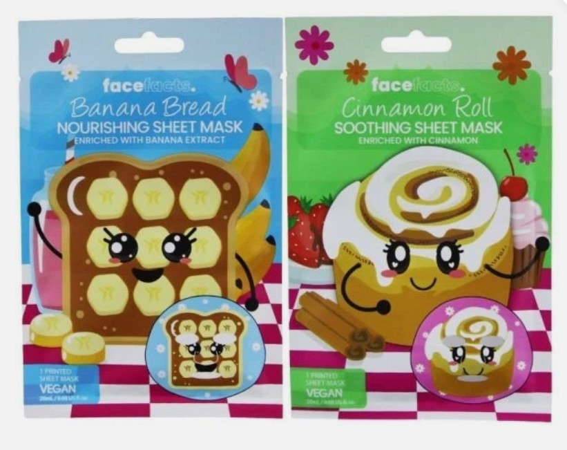 Face Facts Printed Sheet Masks